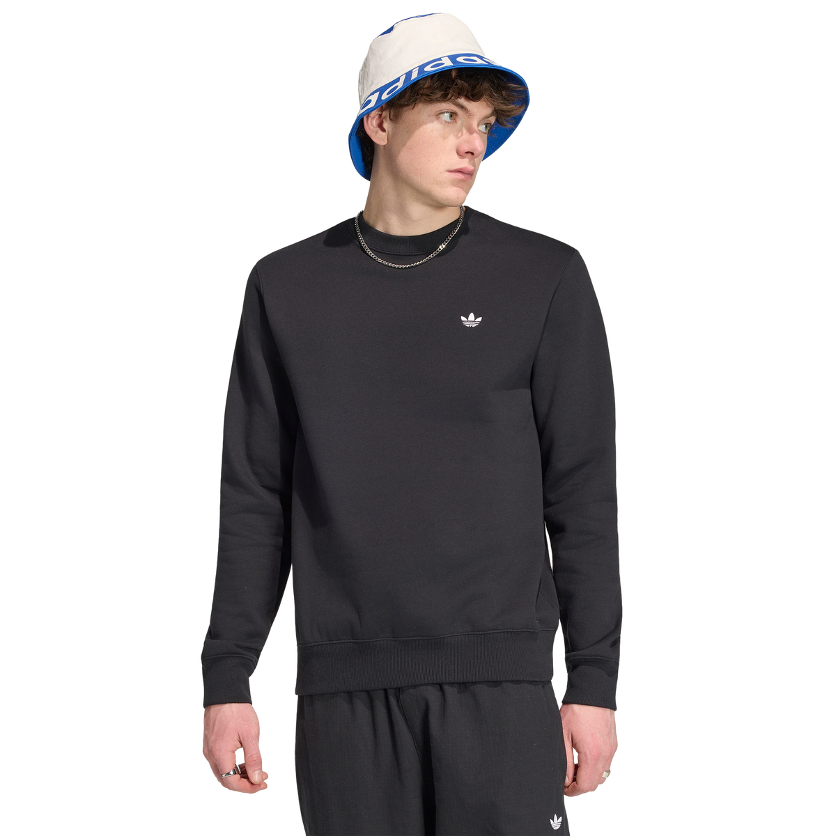 adidas Trefoil Men's Sweatshirt - Black