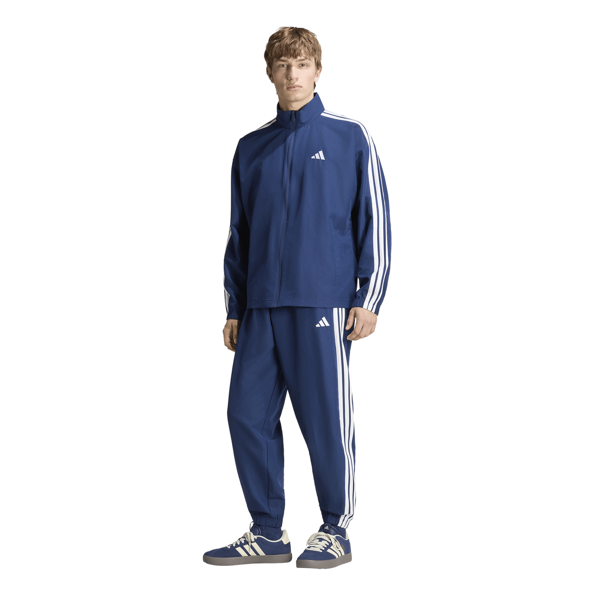 adidas 3-stripes Men's Woven Tracksuit - Blue