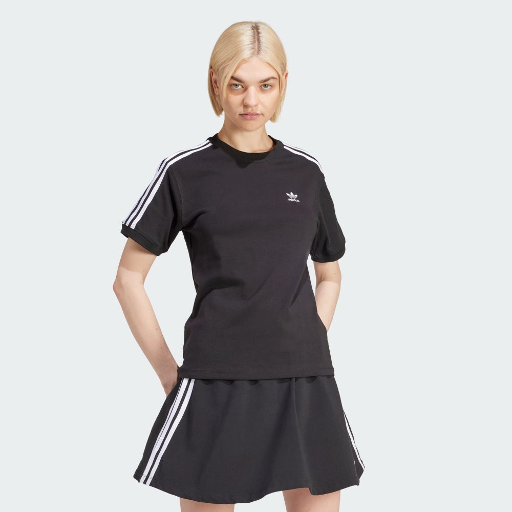 adidas 3-stripes Women's T-Shirt - Black