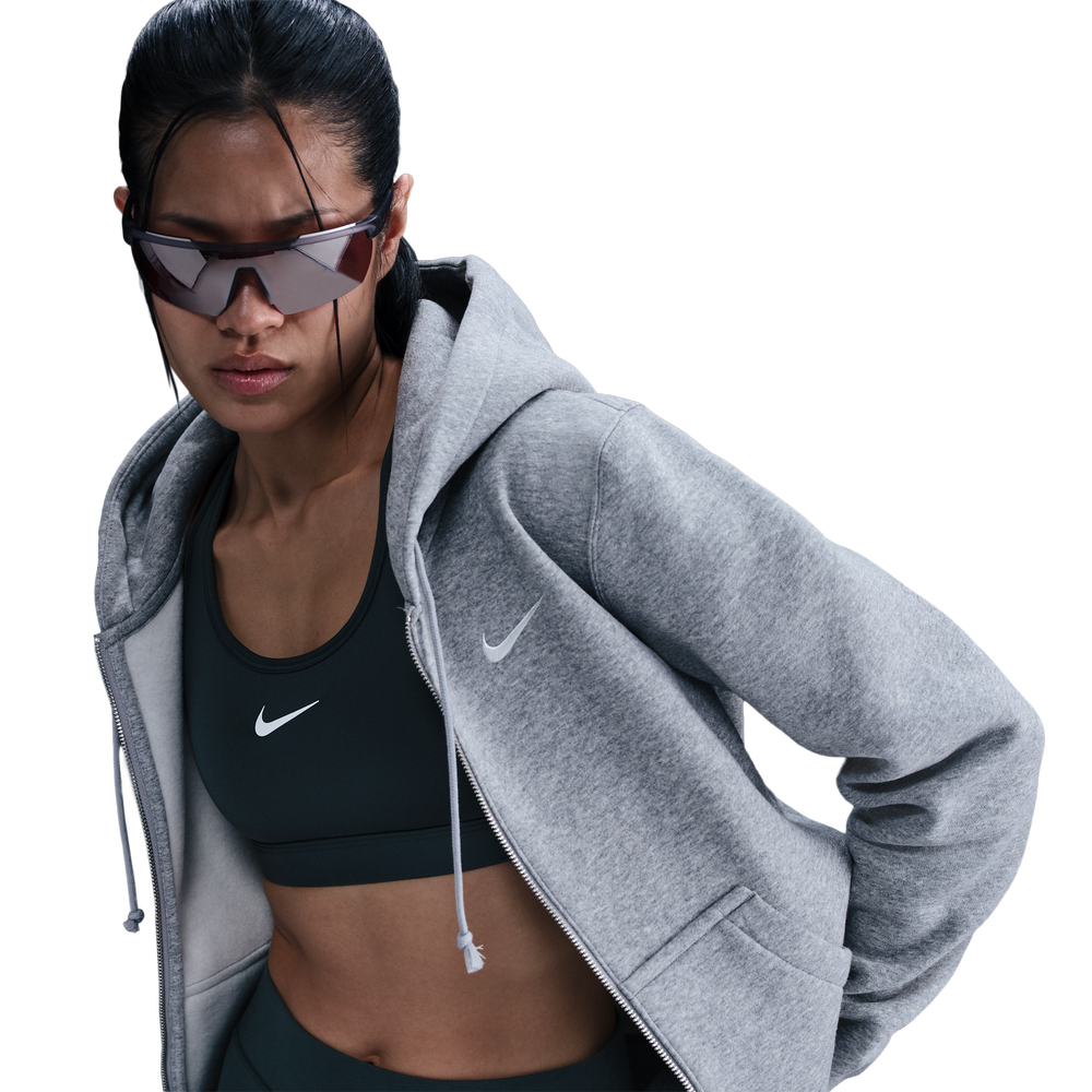 Nike Sportswear Women's Hoodie - Grey (2)