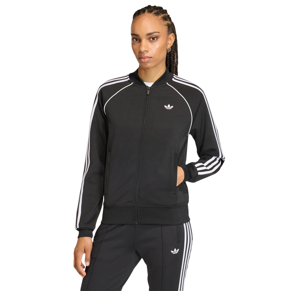 adidas Classic Women's Track Top - Black (2)