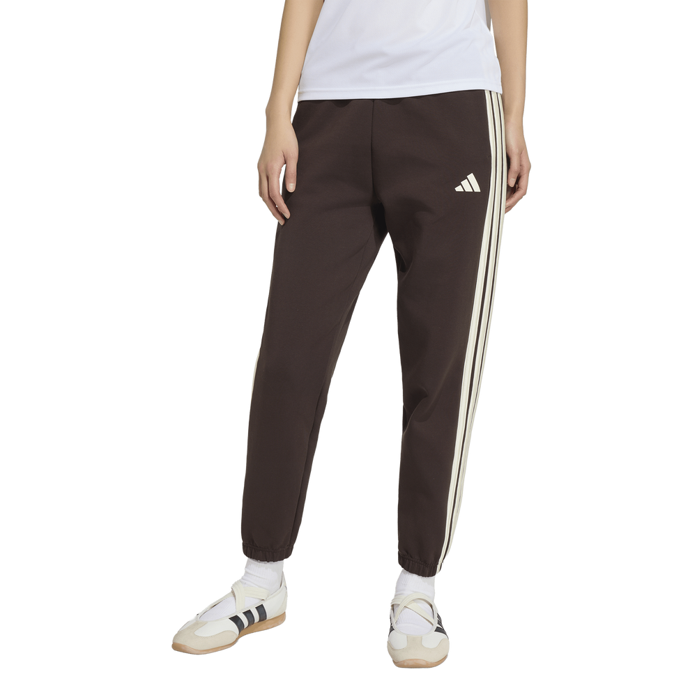 adidas Stadium Three Stripes Regular Women's Trousers - Brown