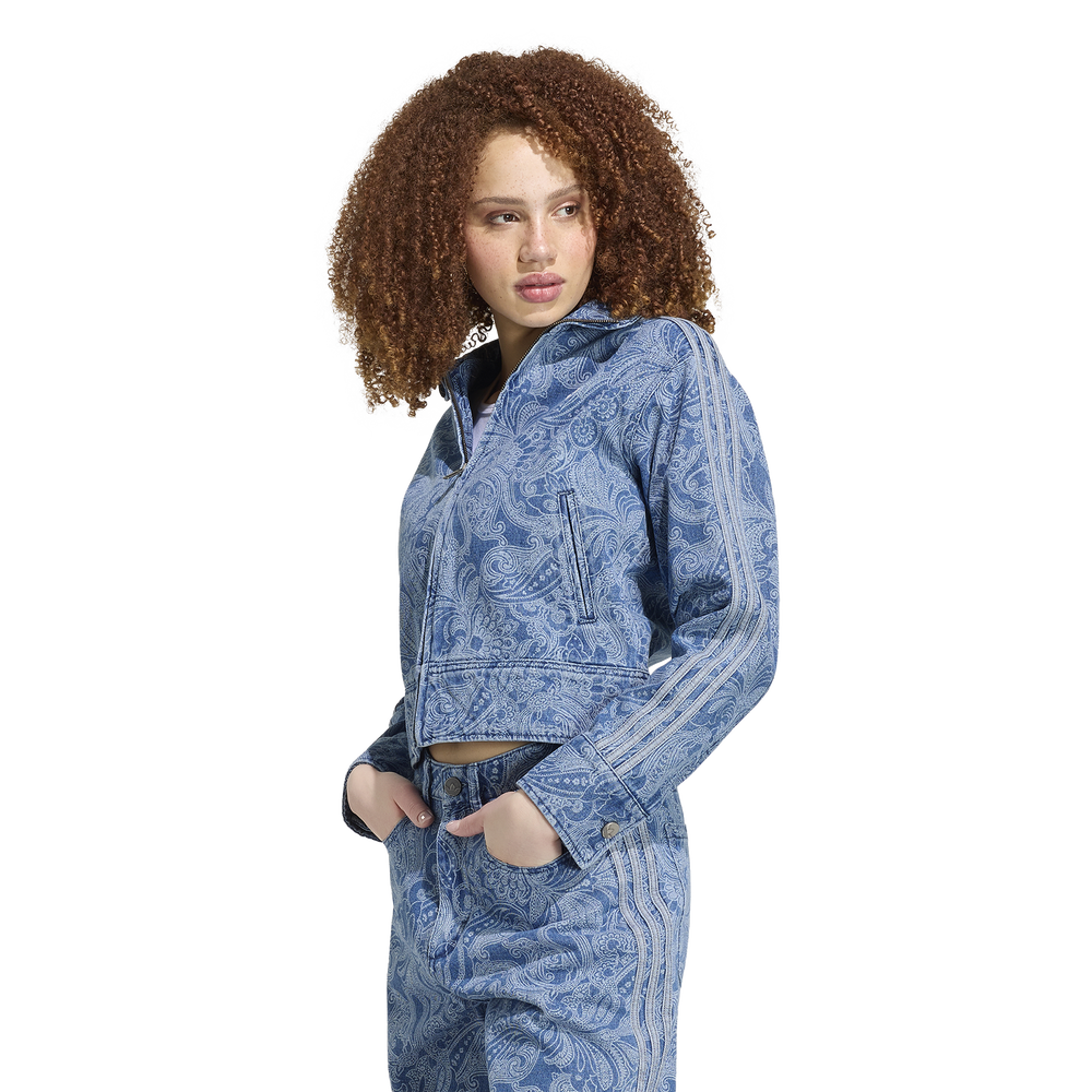 adidas Firebird Women's Track Top - Blue (5)