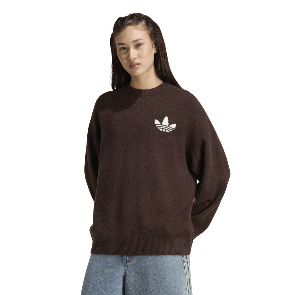 adidas Originals Athl Dept Knitted Women's Sweatshirt - Brown