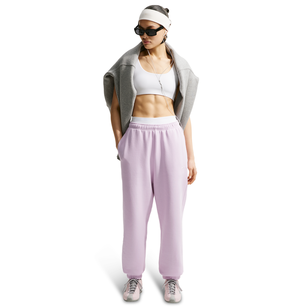 Nike Studio Fleece Women's Trousers - Purple