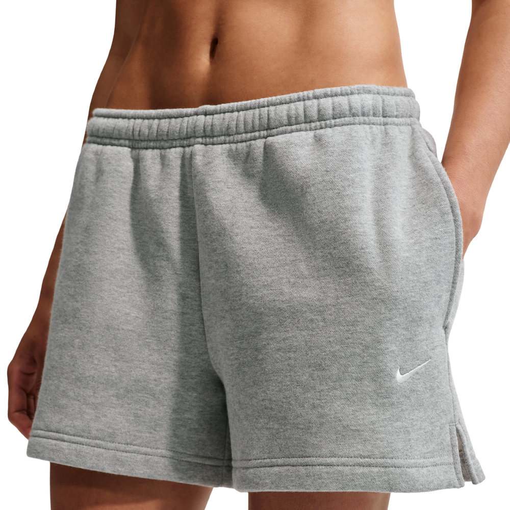 Nike Fleece Women's Shorts - Grey