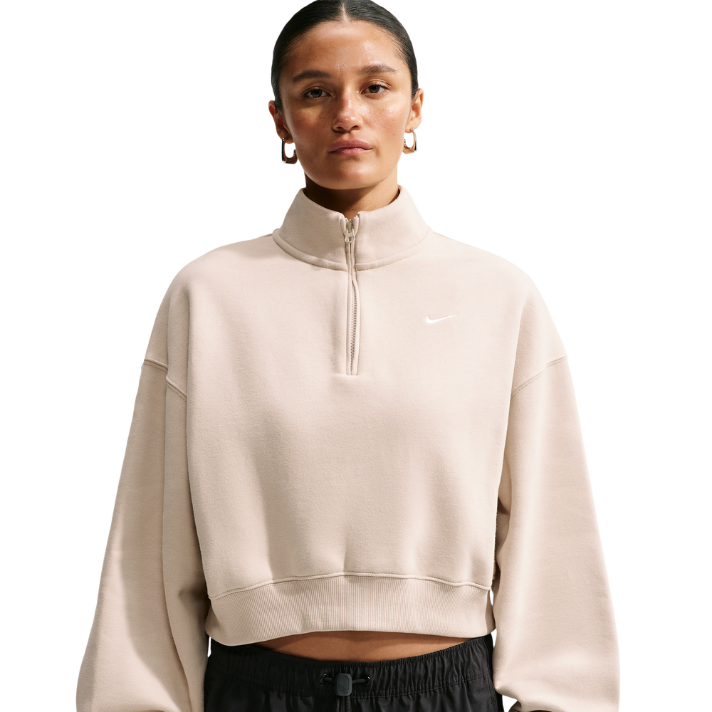 Nike Fleece Women's Track Top - White