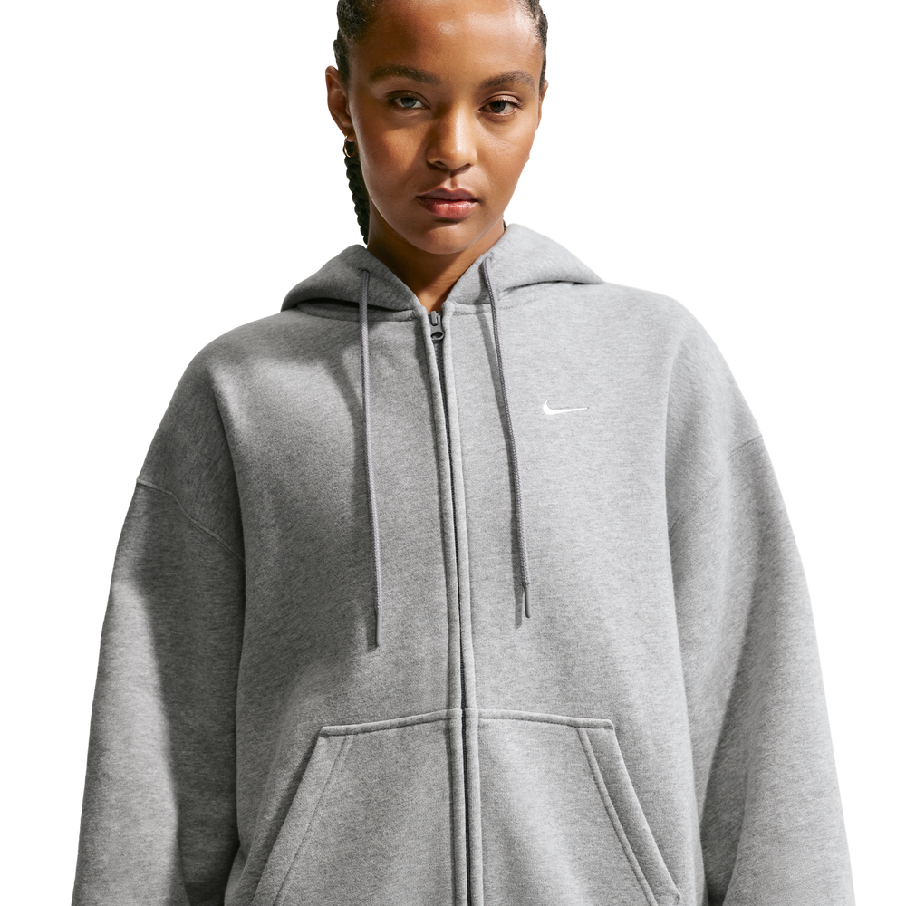 Nike Fleece Women's Hoodie - Grey (6)