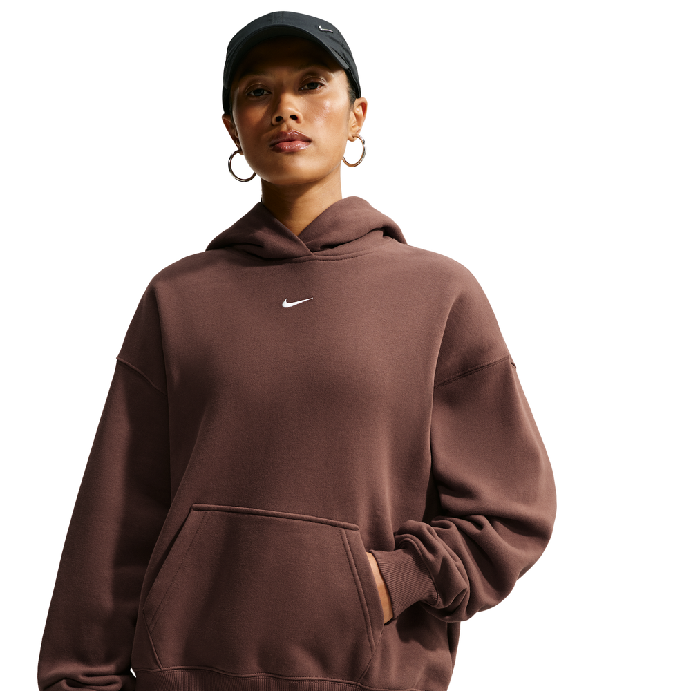 Nike Fleece Women's Hoodie - Brown