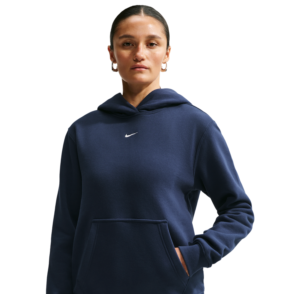 Nike Fleece Women's Hoodie - Blue (2)