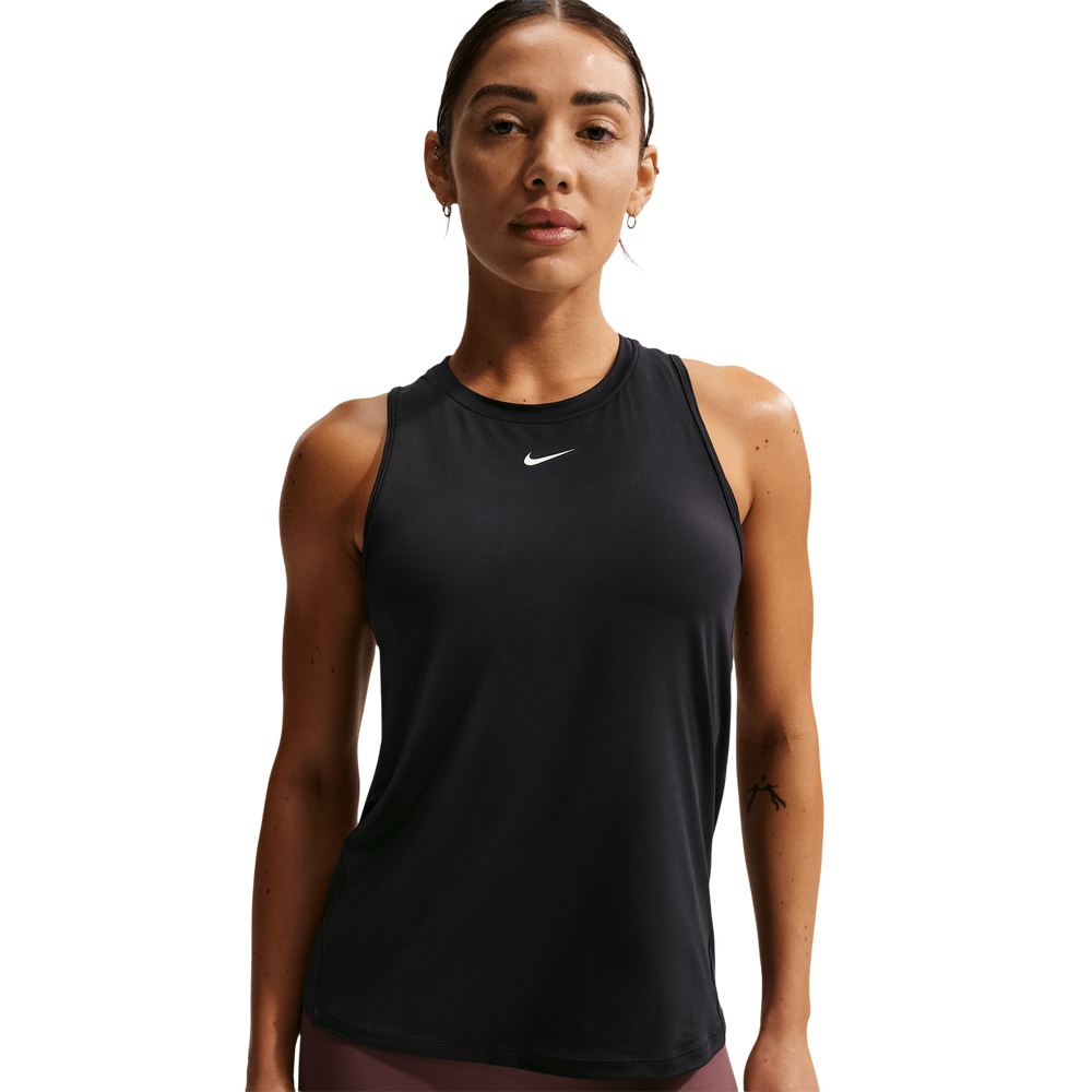 Nike One Dri-FIT Women's Tank Top - Black/White (2)