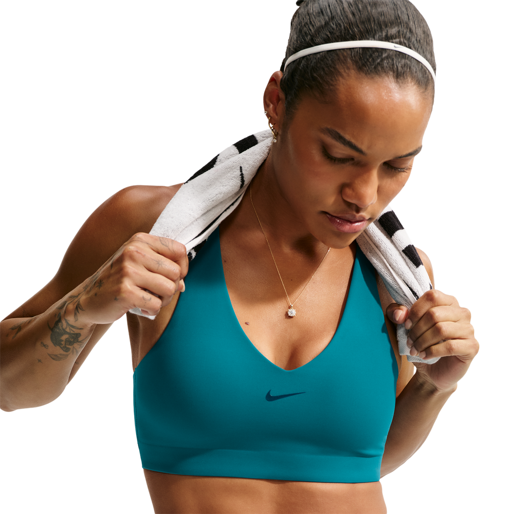 Nike Universa Medium-support Padded Sport Women's Sports Bra - Green
