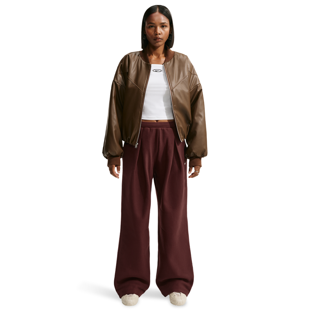 Nike Fleece Women's Trousers - Brown (2)