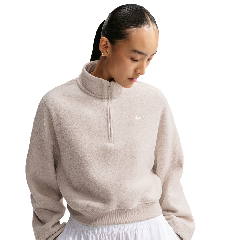 Nike Fleece Women's Track Top - White (2)