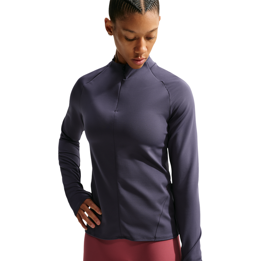 Nike Universa 1/4-zip Long-sleeve Women's Track Top - Grey