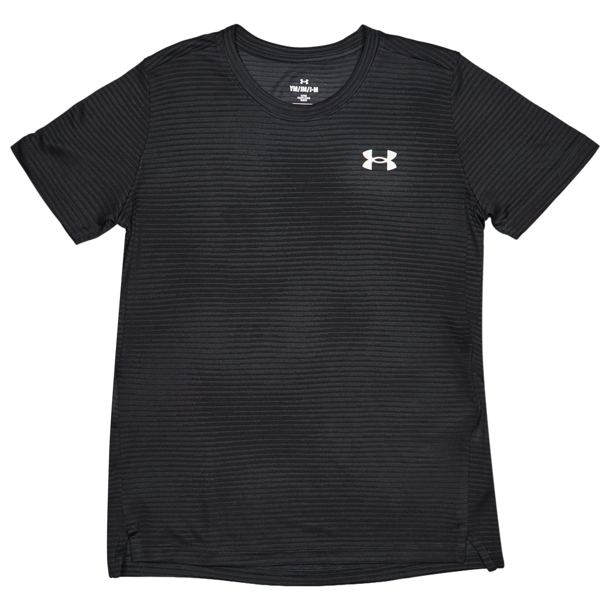 Under Armour Junior Tech Vent Jacquard T-Shirt - Black (6009902-001)