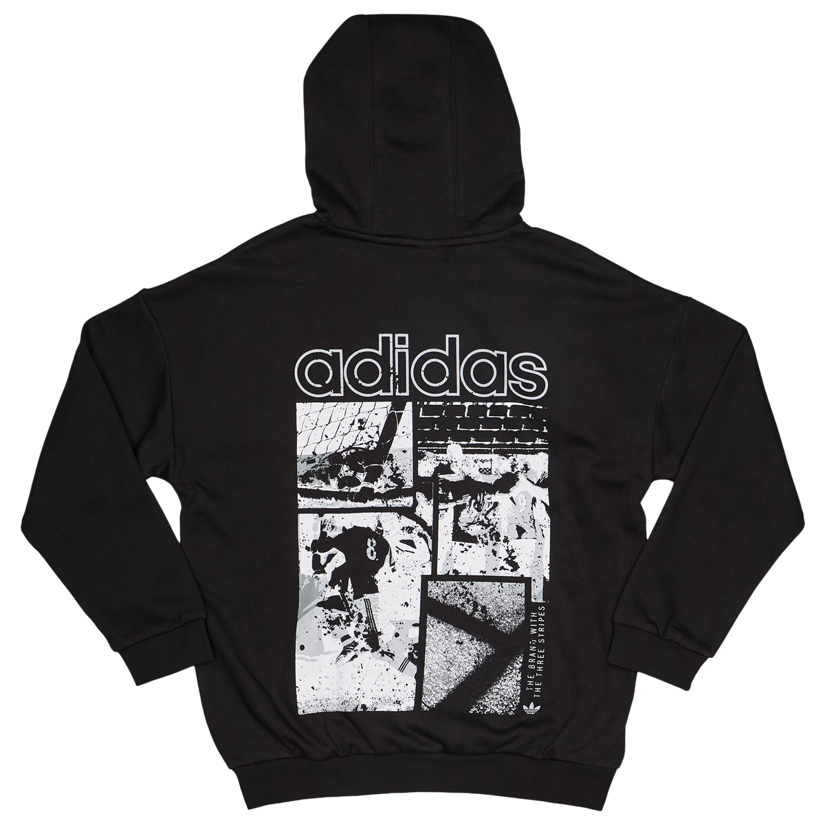 adidas Junior Ac Ess Pitch GFX Hoodie - Black
