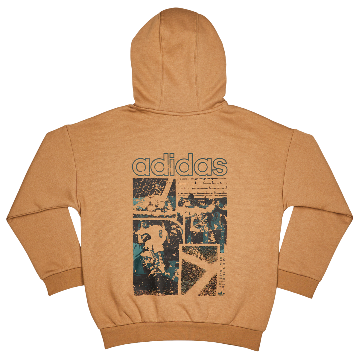 adidas Junior Ac Ess Pitch GFX Hoodie - Beige