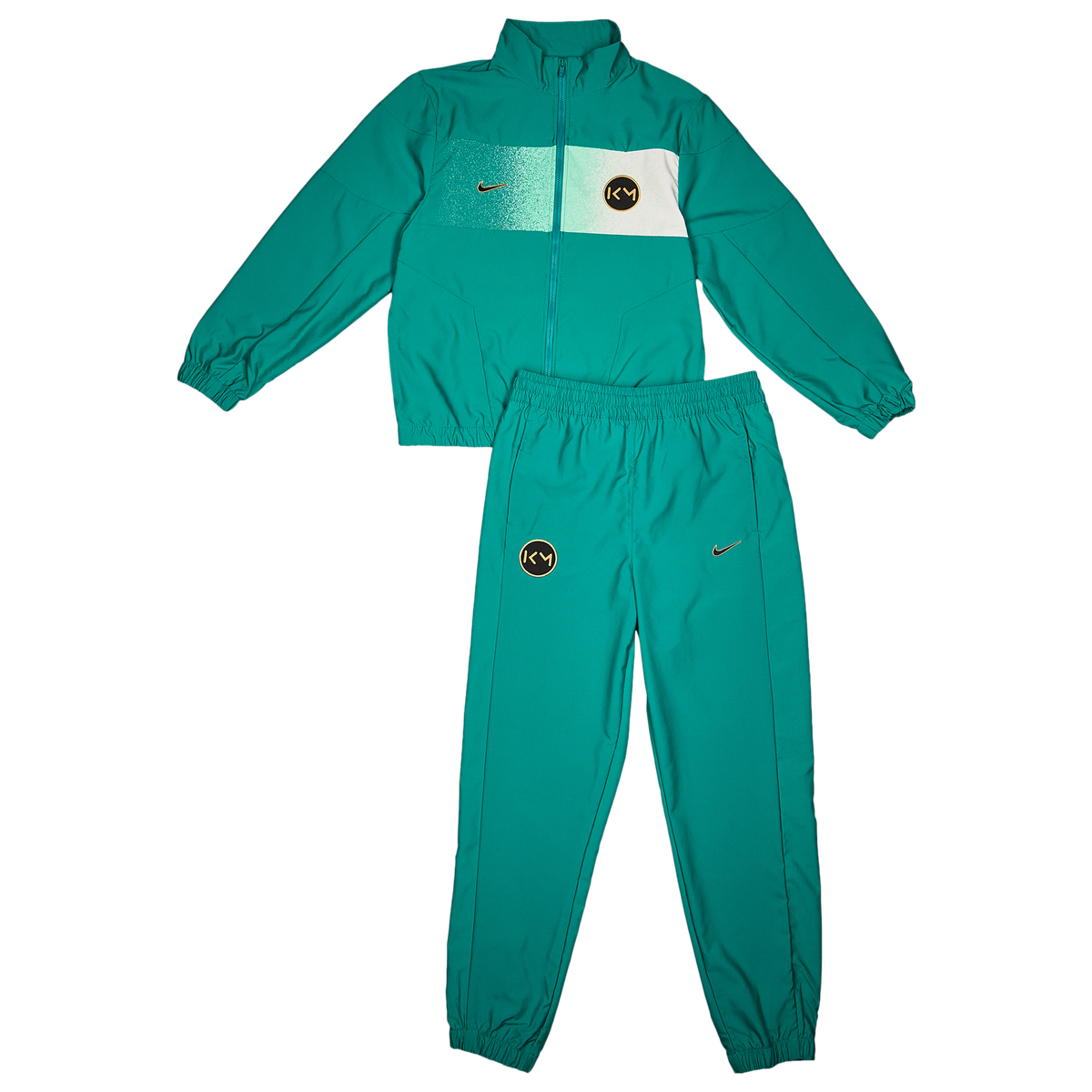 Nike Junior Kylian Mbappe Woven Full-zip Hoodie - Teal