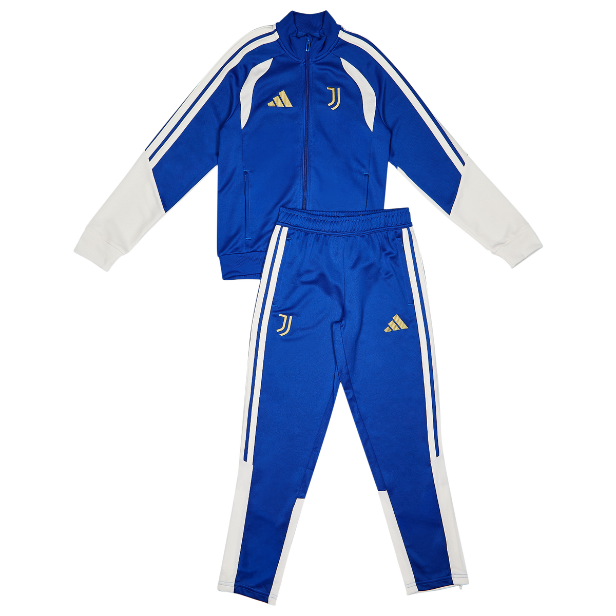 adidas Junior Juventus Tracksuit - Blue