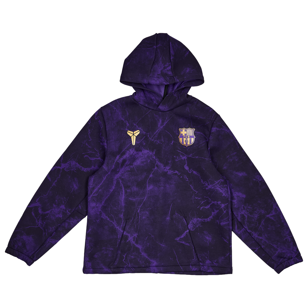 Nike Junior Fcb Kb Mamba Aw Hoodie - Black