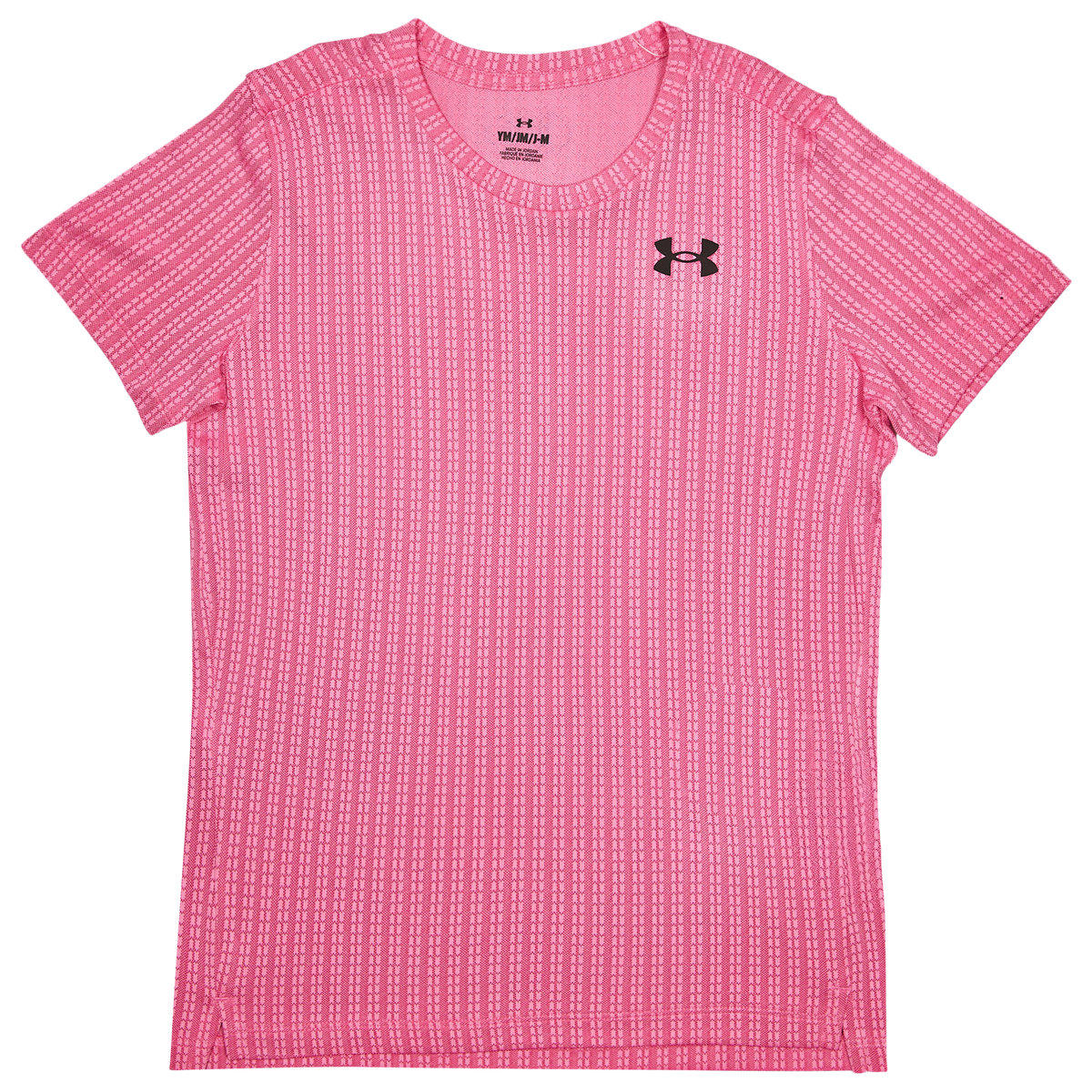 Under Armour Junior Tech Vent Jacquard T-Shirt - Pink (6013840-637)