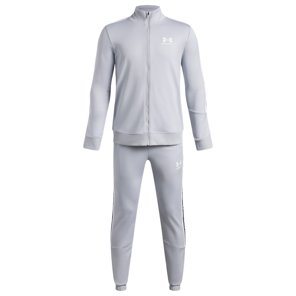 Under Armour Junior Icon Knit Tracksuit - Grey