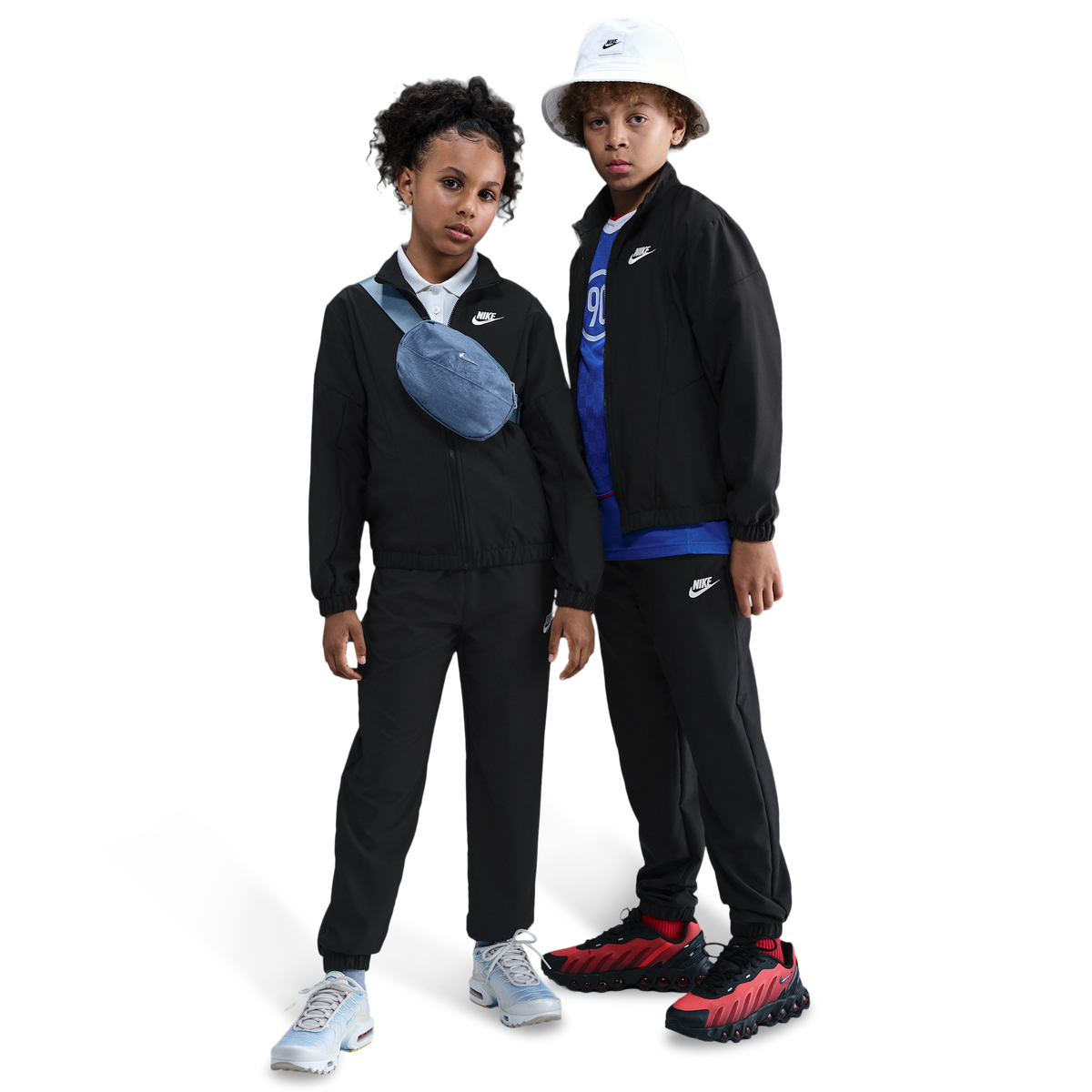 Nike Junior Woven Tracksuit - Black