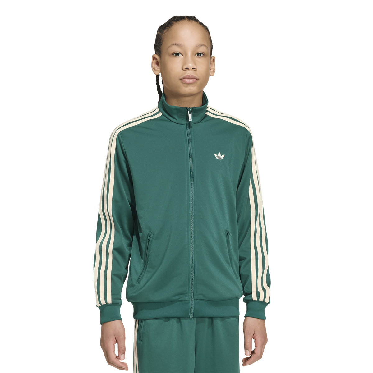 adidas Junior Firebird Jacket - Green