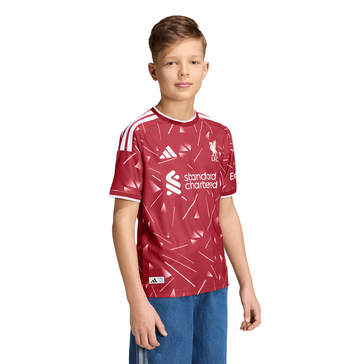 adidas Junior Authentic T-Shirt - Red