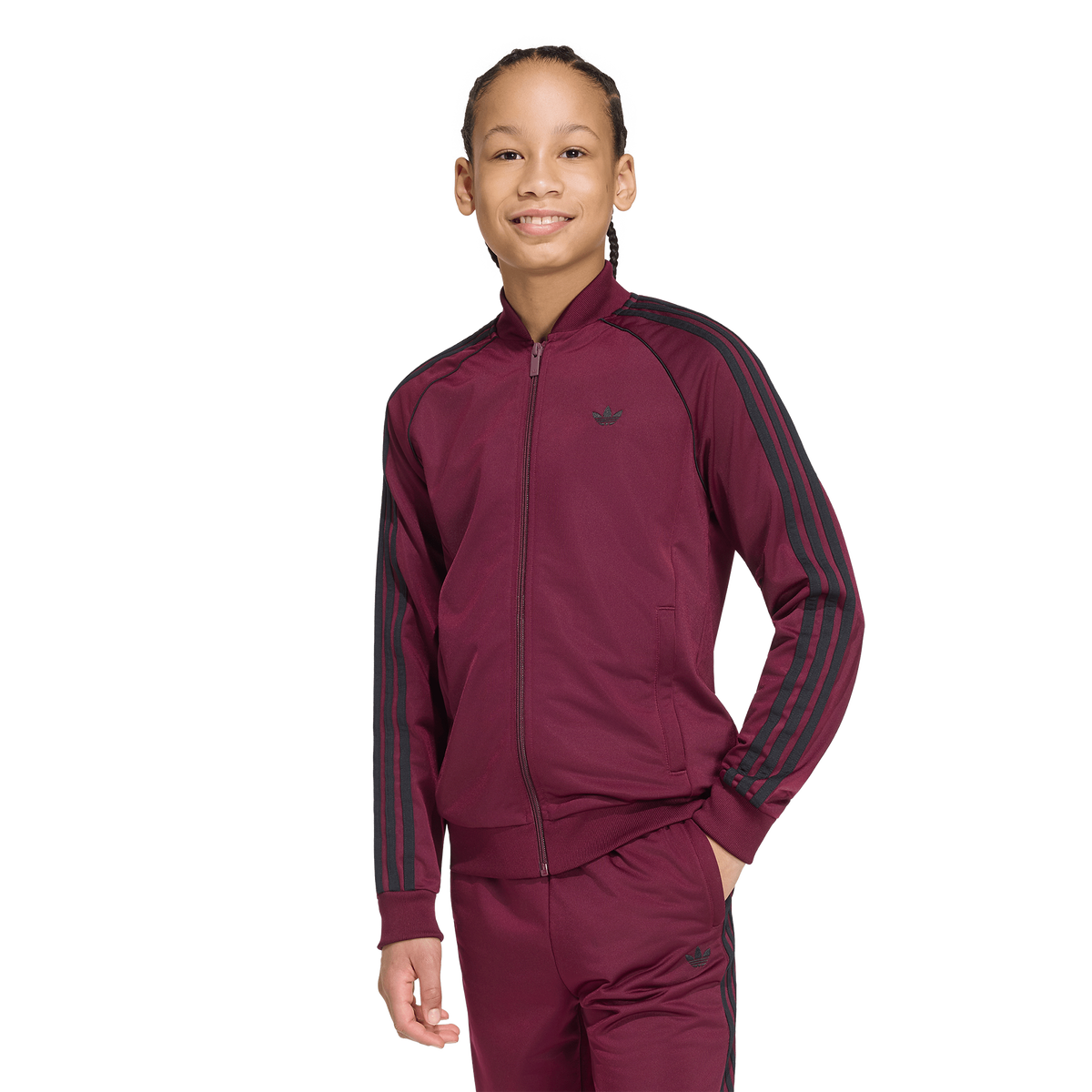 adidas Junior Sst Track Top - Red