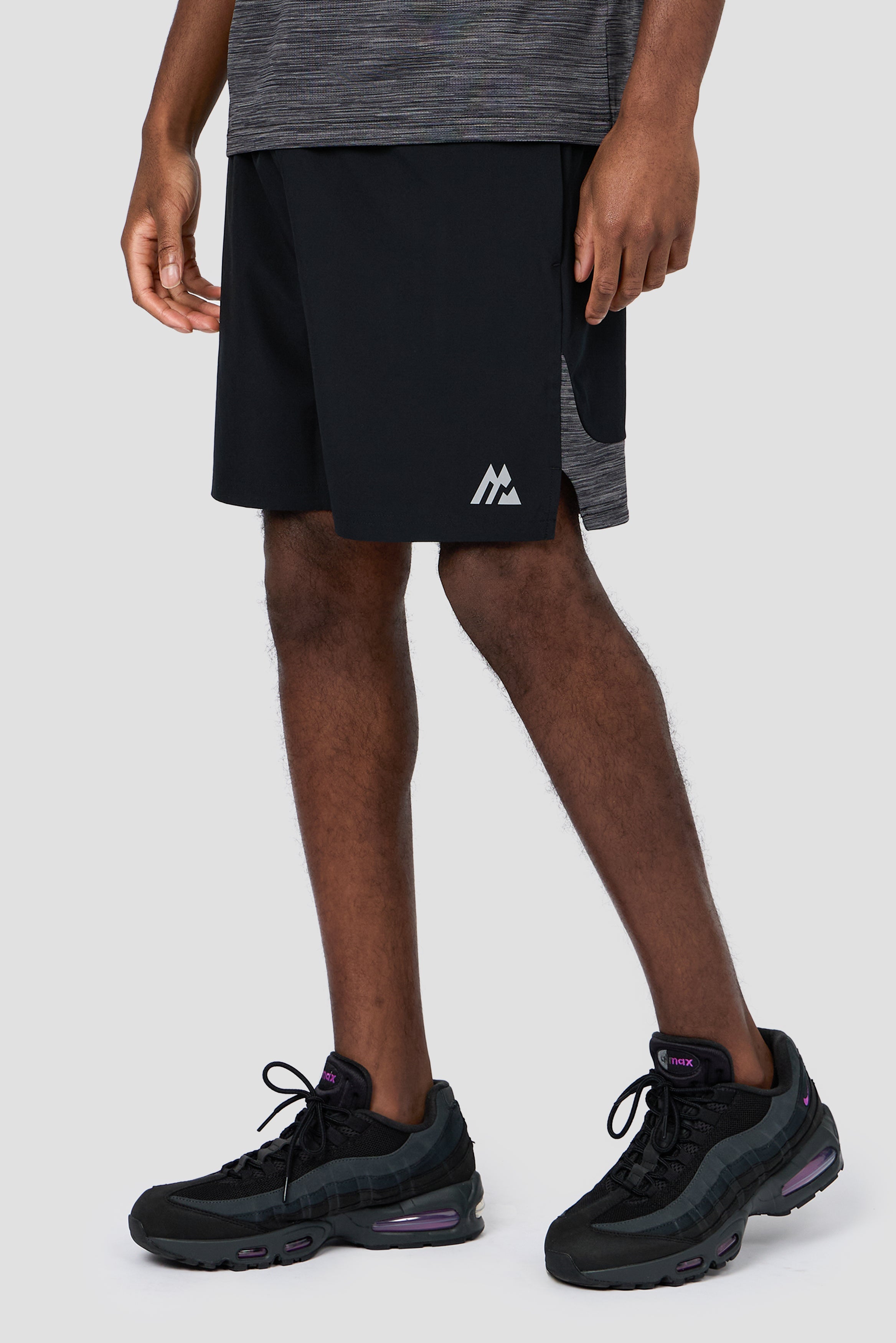 Montirex Trail Panel Short Black, Grey