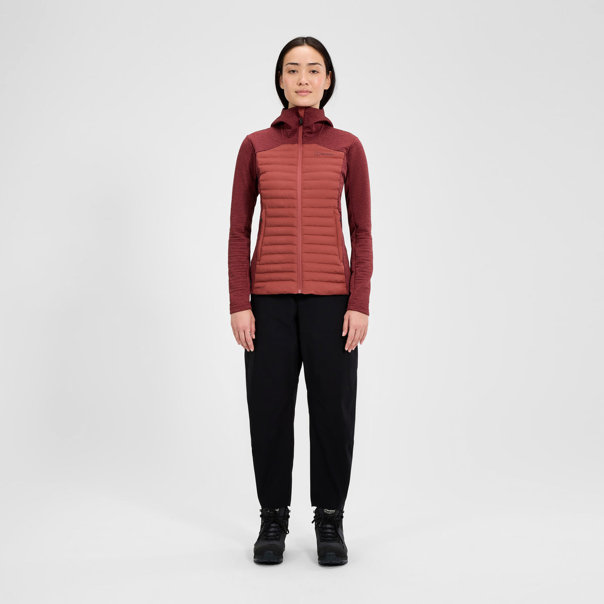 Berghaus Nula Hybrid Synthetic Insulated Women's Jacket - Red