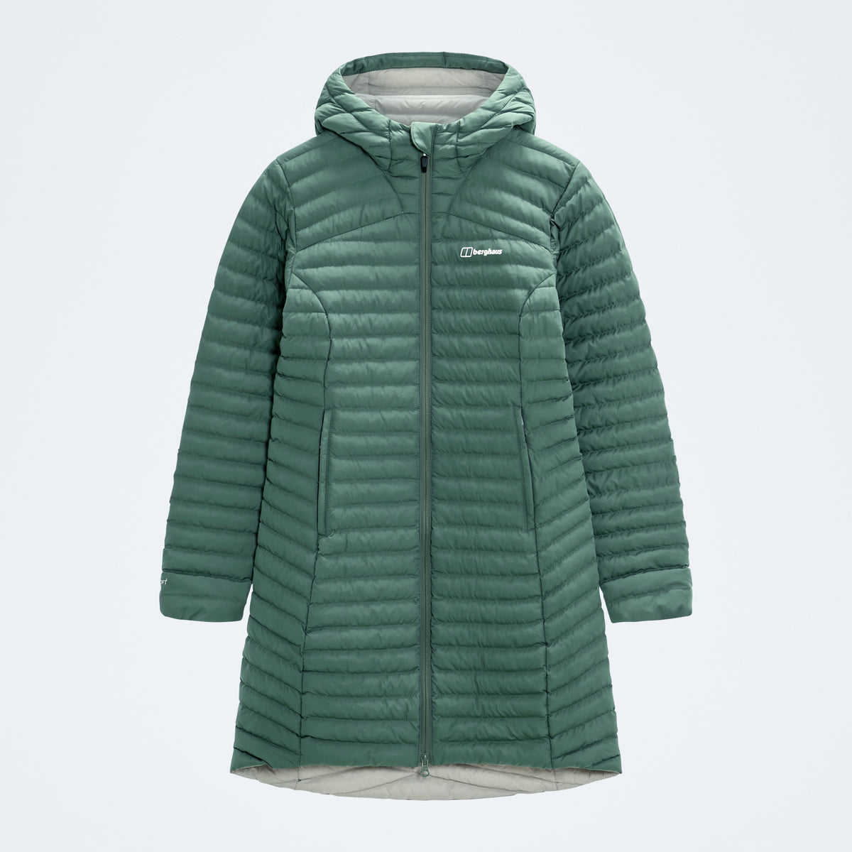 Berghaus Nula Micro Synthetic Insulated Long Women's Jacket - Light Green