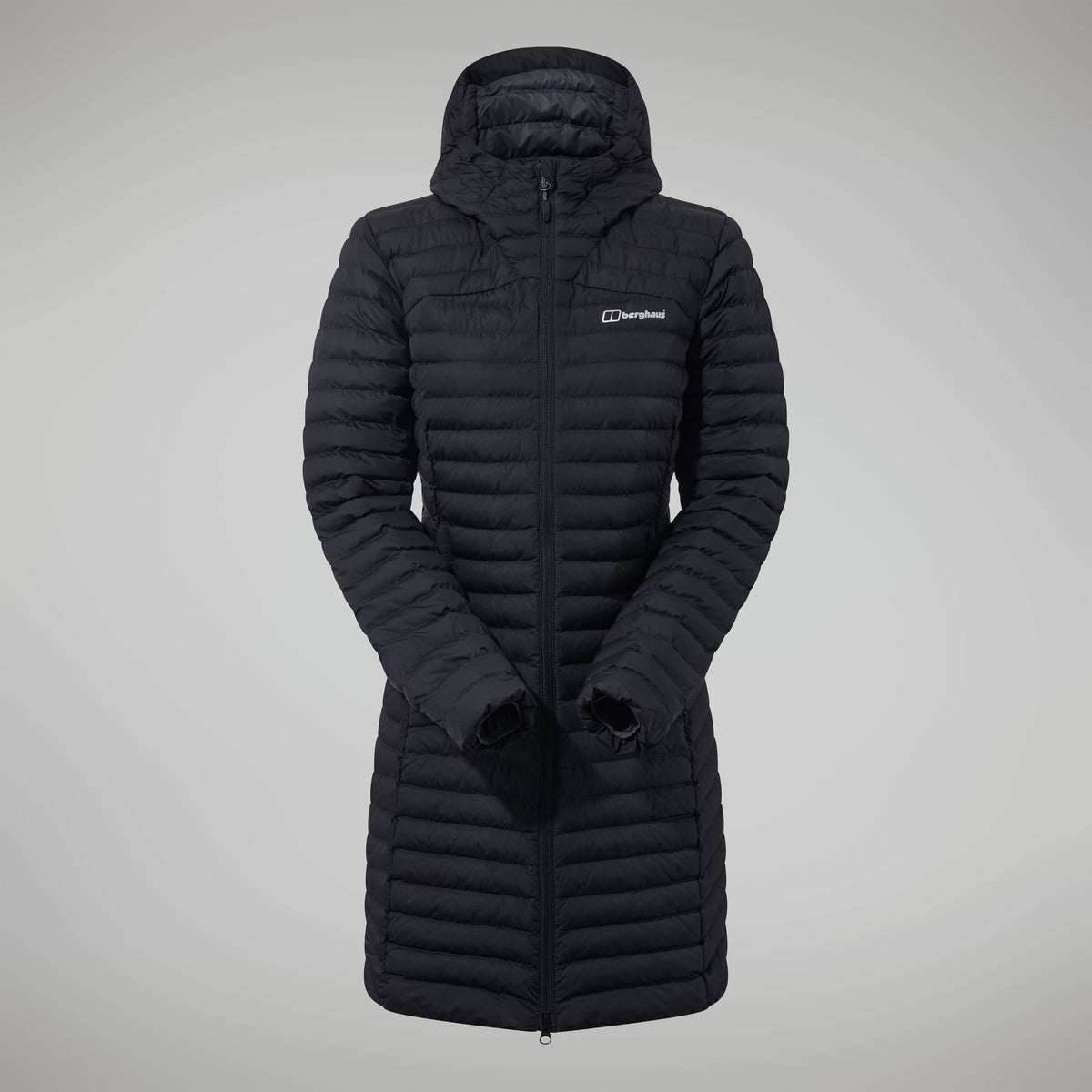 Berghaus Nula Micro Jacket Long Women's Jacket - Black