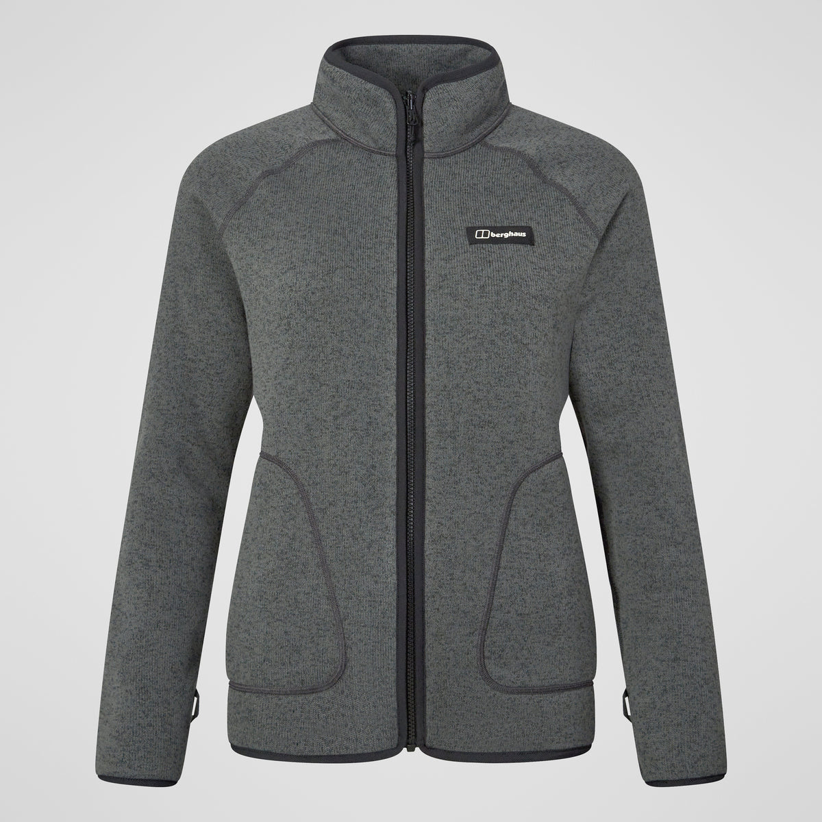 Berghaus Asterby Interactive Fleece Women's Jacket - Black/Grey