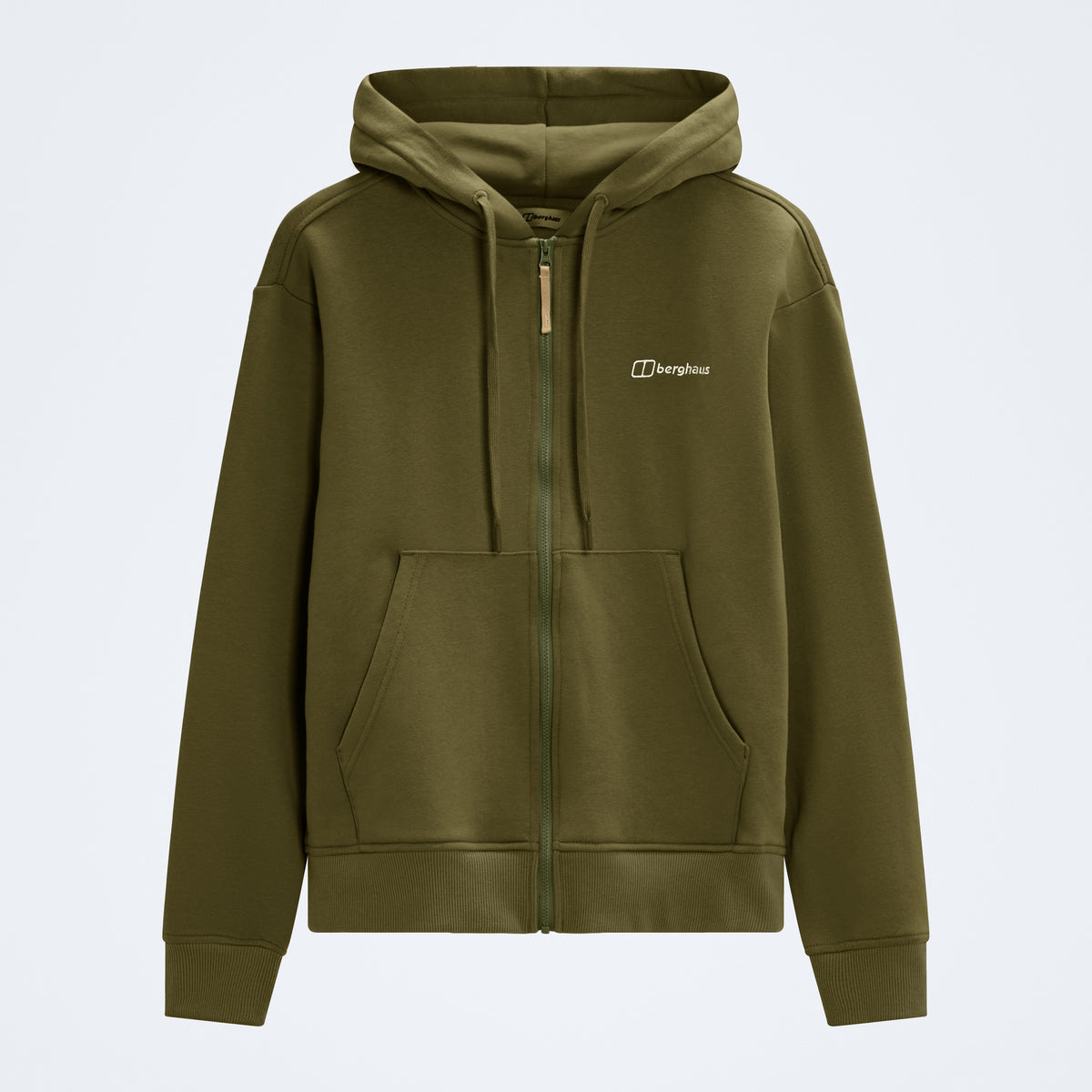 Berghaus Essential Logo Full Zip Women's Hoodie - Green