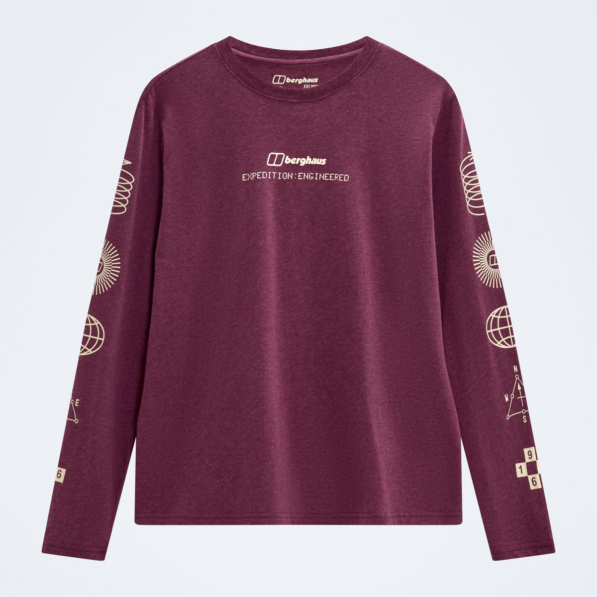 Berghaus Exped Essential Long Sleeve Women's Long Sleeve Top - Chakra/Pale Chakra