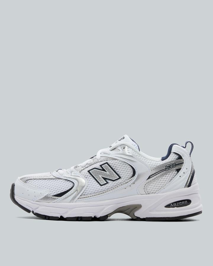 New Balance Women's MR530 Trainer - White/Silver/Navy