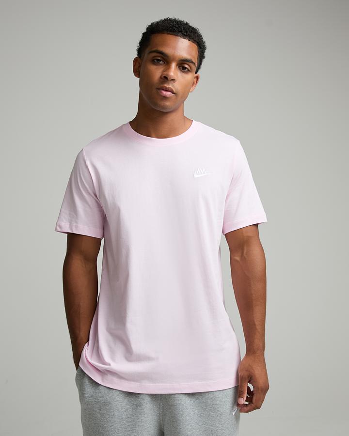 Nike Men's Club T-Shirt - Pink Foam