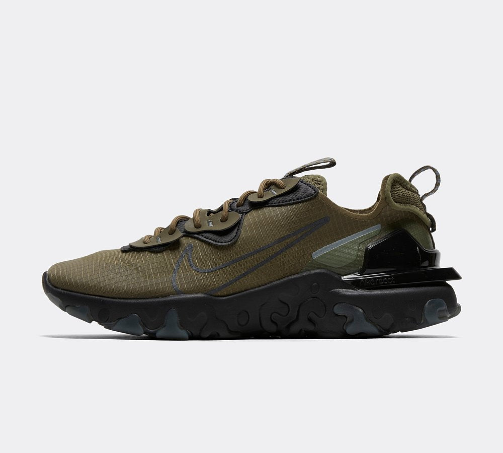 Nike Men's React Vision HP Trainer - Med Olive/Black/Cool Grey