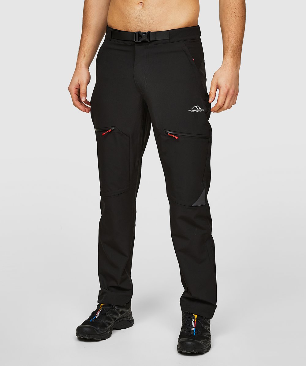 MONTERRAIN TIDE WOVEN TRACKSUIT - JET BLACK / ASPHALT