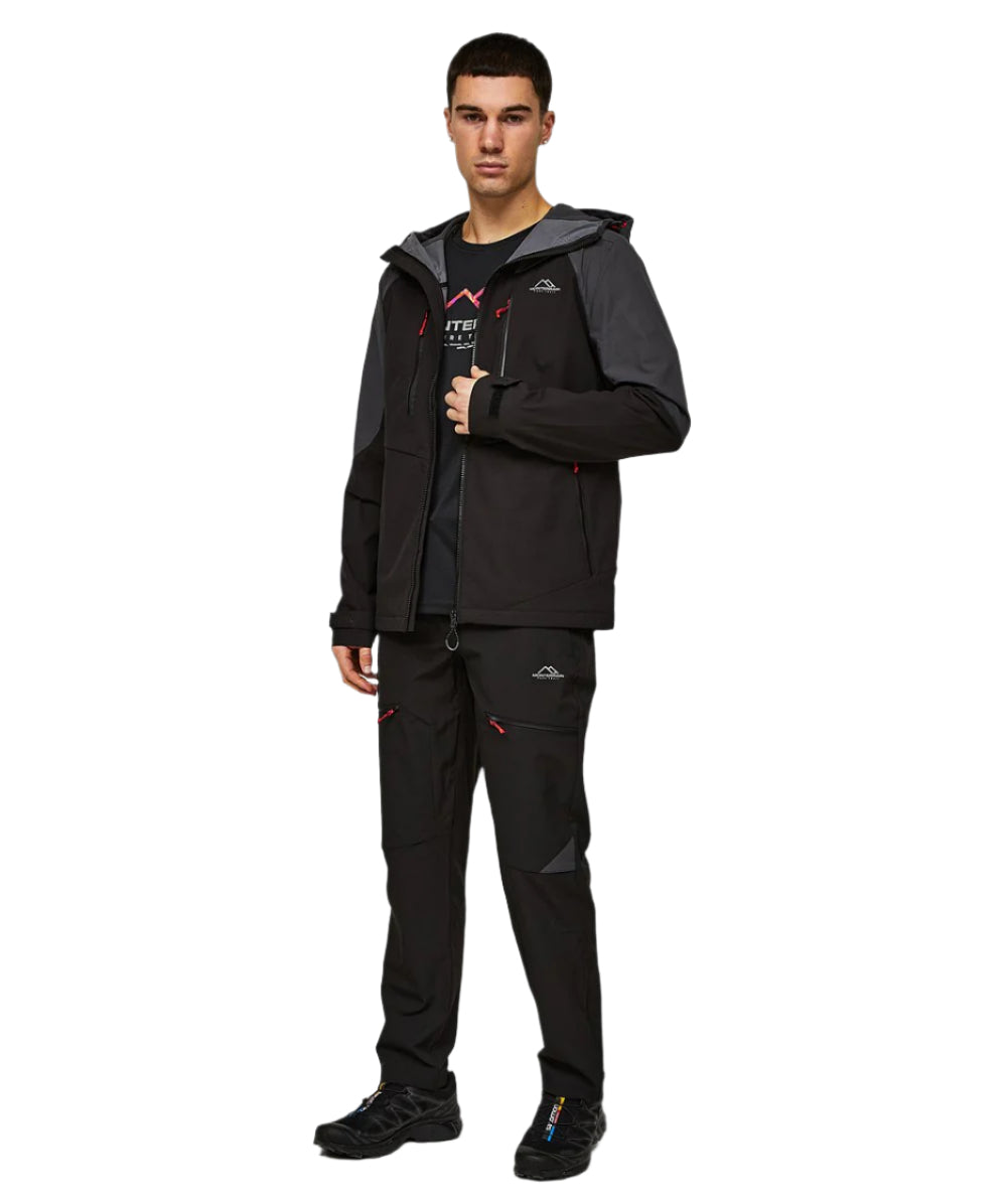 MONTERRAIN TIDE WOVEN TRACKSUIT - JET BLACK / ASPHALT