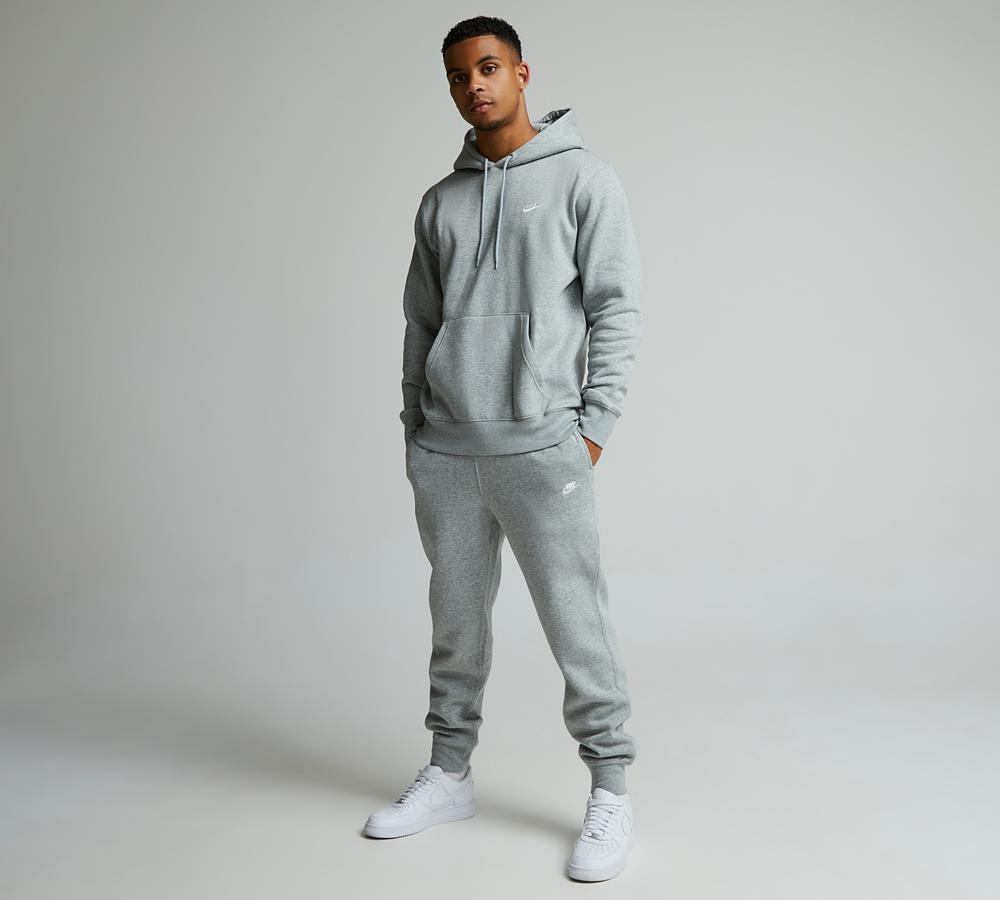 Nike Men's Club Fleece Jogger - Dark Grey Heather