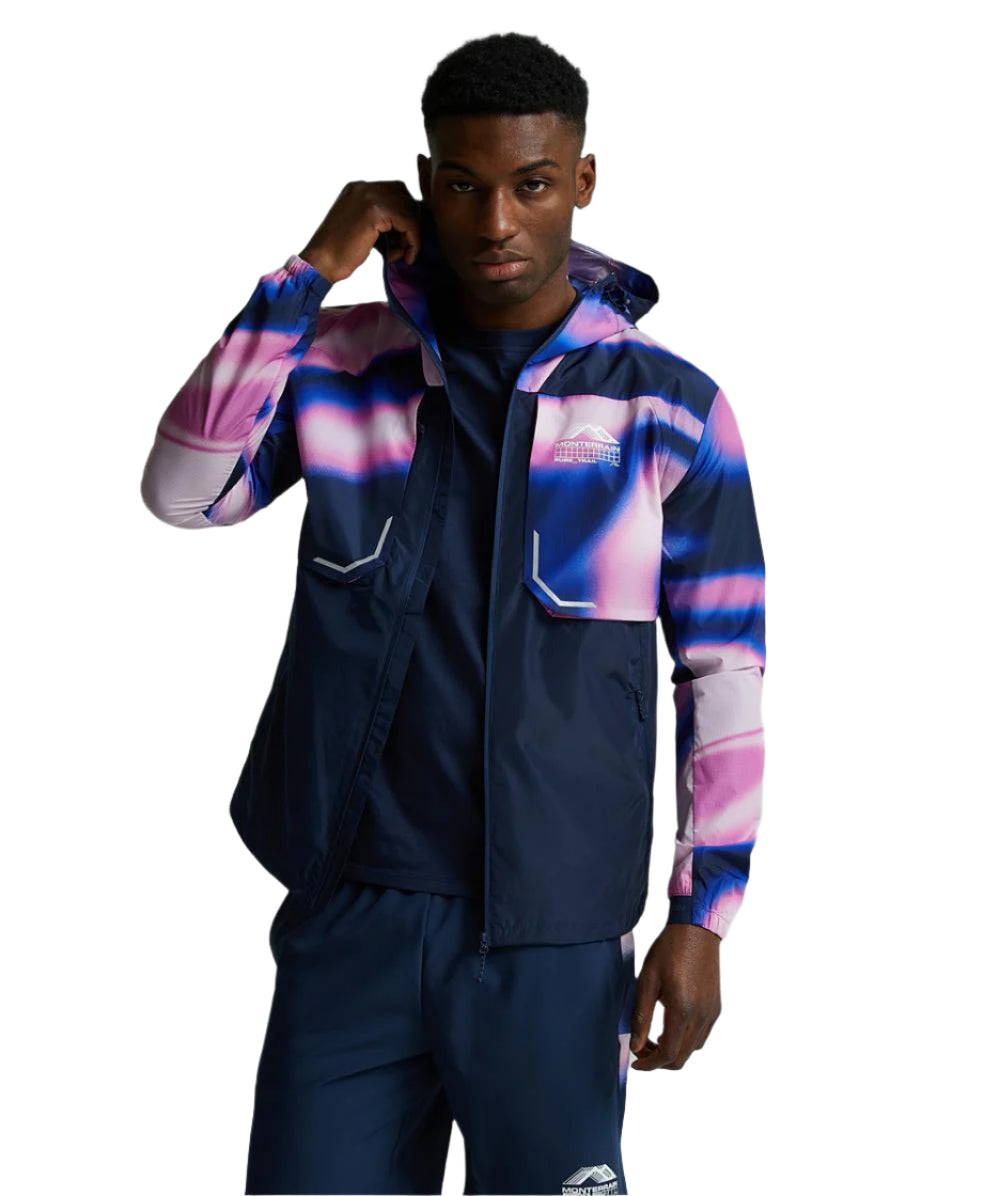 Monterrain Eclipse Windrunner set - DRESS BLUES / PURPLE MULTI