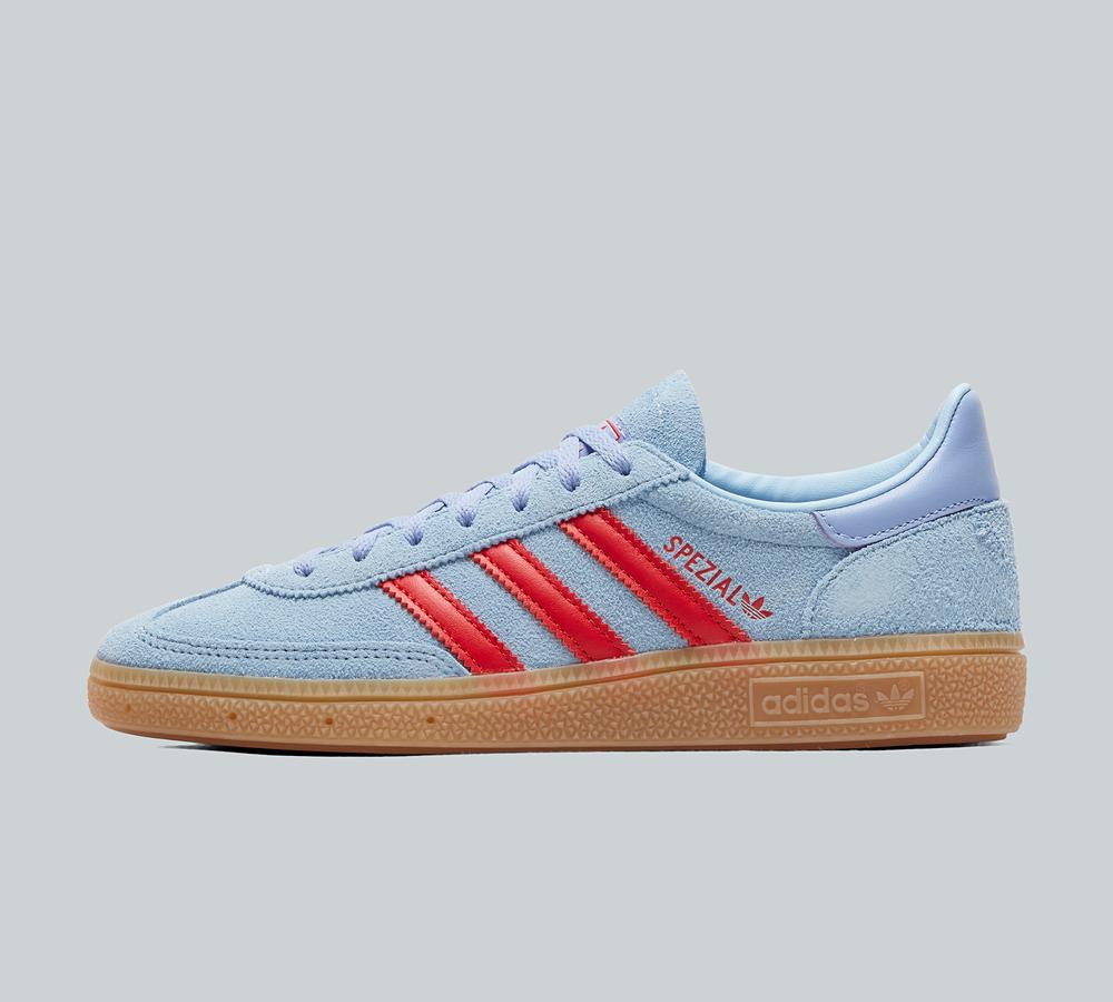 adidas Women's Handball Spezial Trainer - Glow Blue/Red/Blue Spark