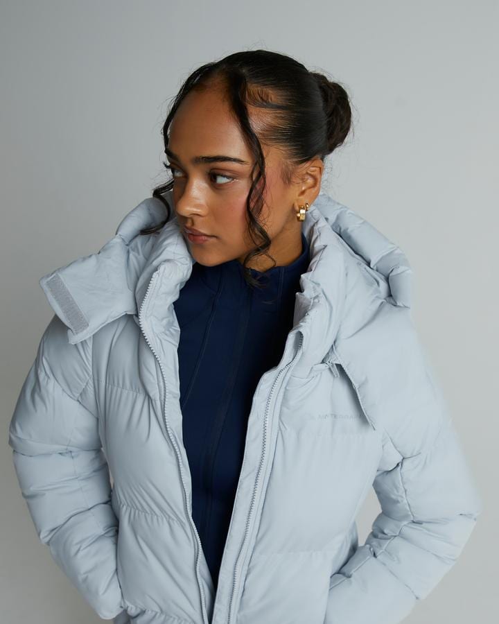 Monterrain Women's Horizon 2.0 Longline Puffer Jacket - Grey