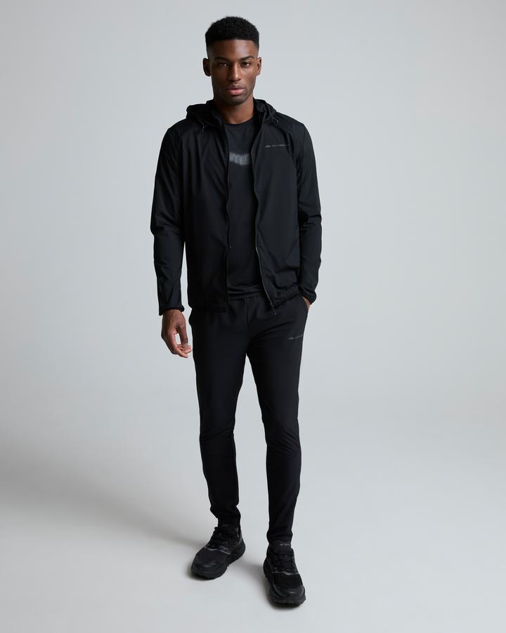 Monterrain Men's Interval 2.0 Packable Running Jacket - Black