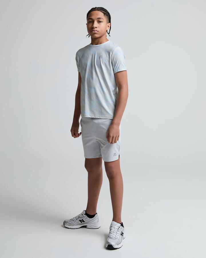 Montirex Junior Thera T-Shirt - Light Smoke Grey Cloudy Blue Waterspring