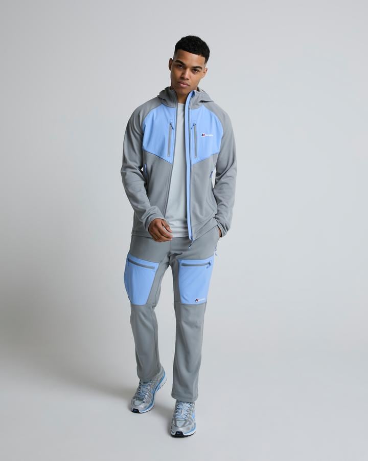 Berghaus Men's Pavey Plus Hoodie - Garbo Grey/Dayflower